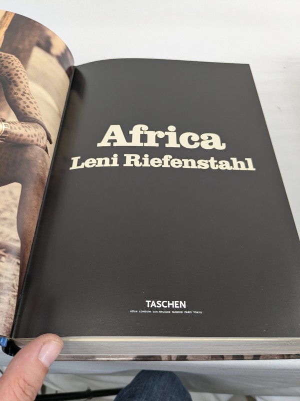 Leni Riefenstahl. Africa Taschen [ 25th Anniversary edition]