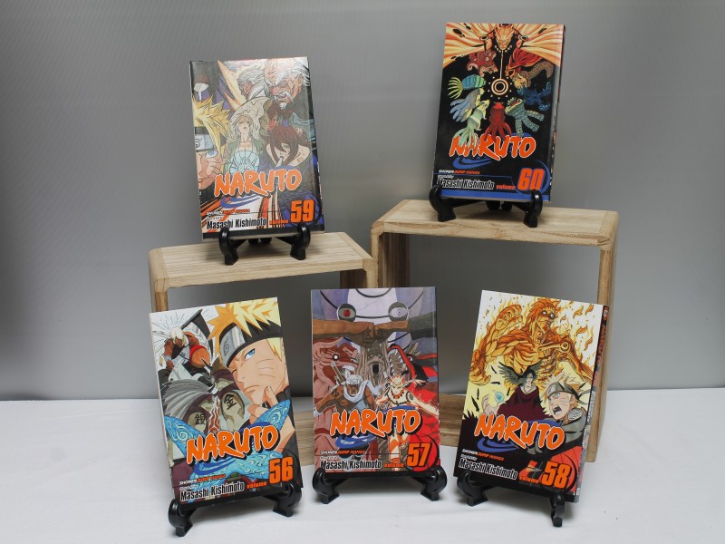 Naruto- Manga- Volume 56 t/m 60 by  Masashi Kishimoto (Art. 921)