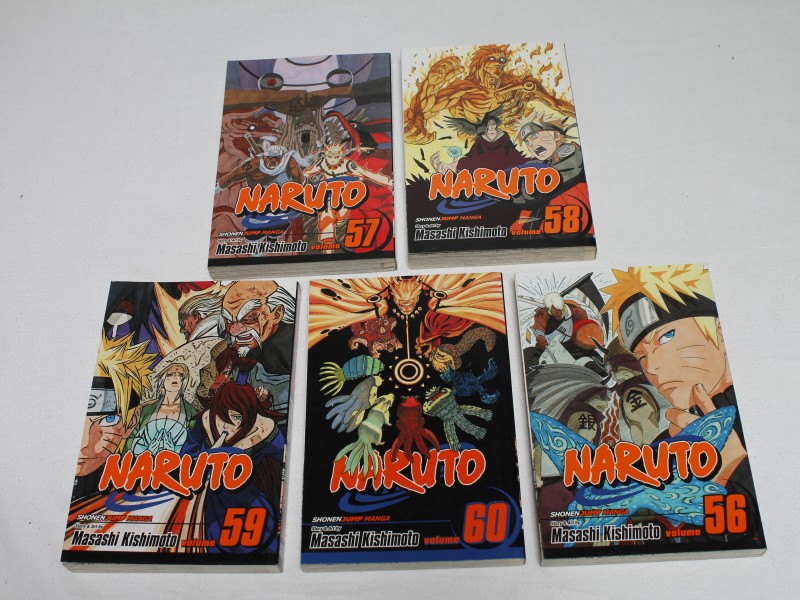 Naruto- Manga- Volume 56 t/m 60 by  Masashi Kishimoto (Art. 921)