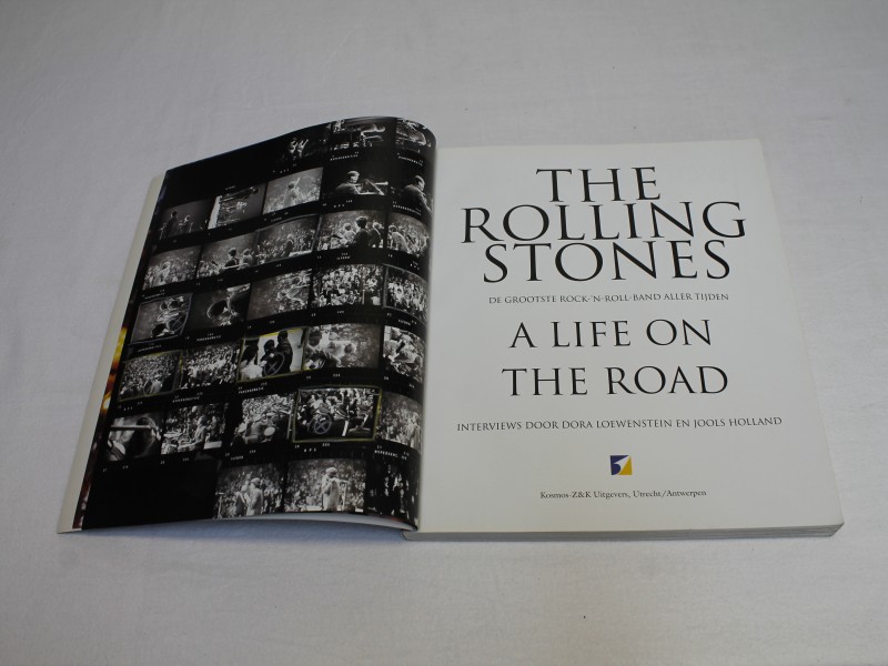 Boek: "The Rolling Stones : a life on the road : de grootste rock-'n-roll-band aller tijden" (Art. 913)