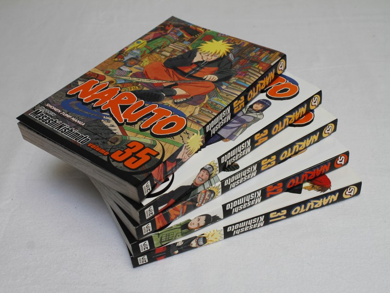 Naruto- Manga- Volume 31 t/m 35 by  Masashi Kishimoto (Art. 909)