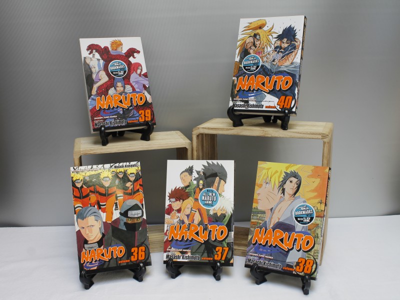 Naruto- Manga- Volume 36 t/m 40 by  Masashi Kishimoto (Art. 910)
