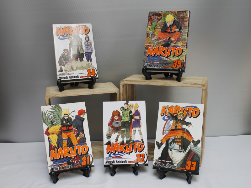 Naruto- Manga- Volume 31 t/m 35 by  Masashi Kishimoto (Art. 909)