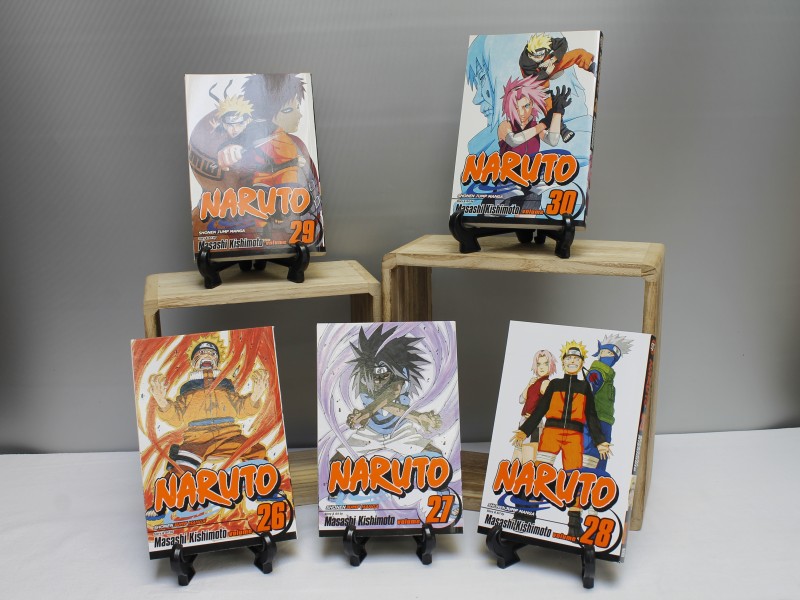 Naruto- Manga- Volume 26 t/m 30 by  Masashi Kishimoto (Art. 908)