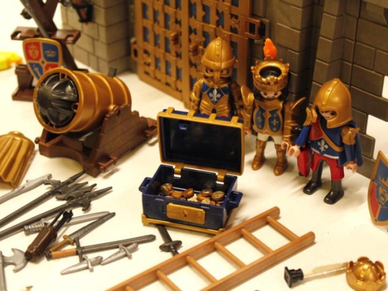 Vintage Playmobil Koningskasteel De Leeuwenridders - nr. 6000