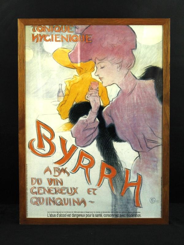 2 Knappe vintage reclameaffiches BYRRH - Tonique Hygenique