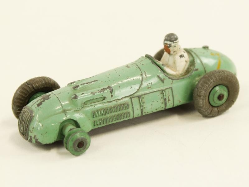 Dinky Toys - vintage vorklifttruck (in origineel doosje) + 3 wagens