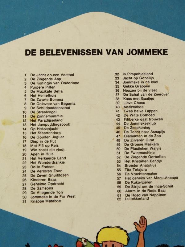 27 Jommeke Albums (17x eerste druk)