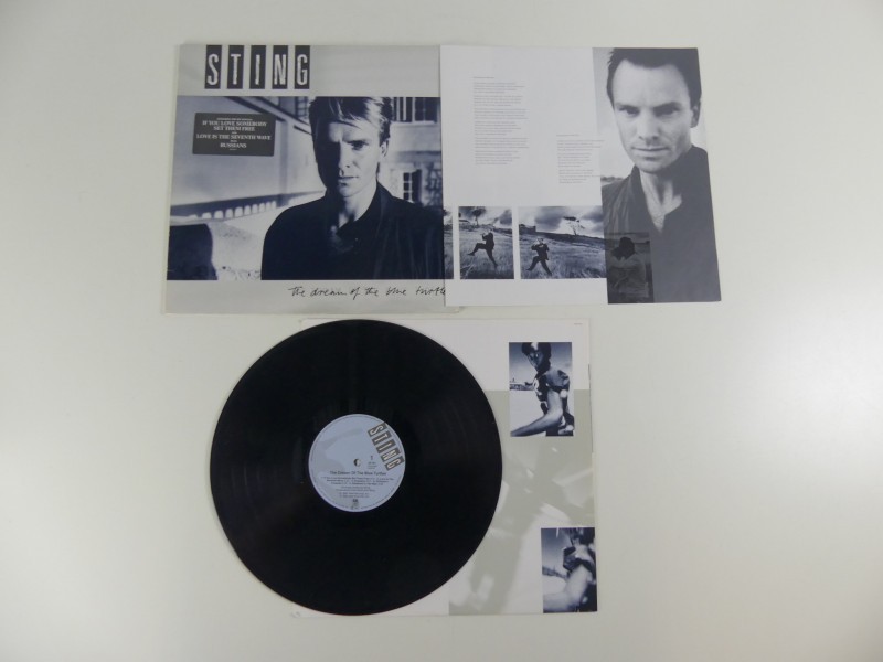 Vintage elpee – Sting – The dream of the blue turtles – 1985