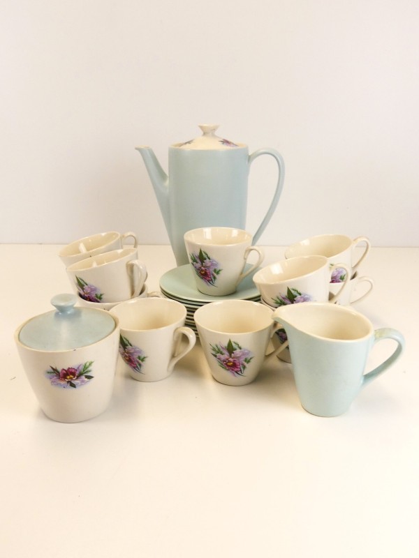 Vintage/antiek thee servies -Vedette Boch Frères Belgium