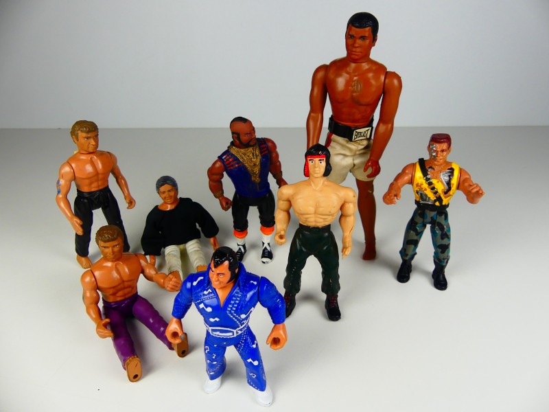 Action figures: spierbundels