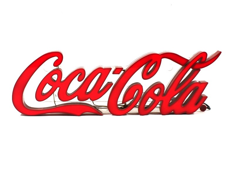 Vintage Coca-Cola lichtreclame