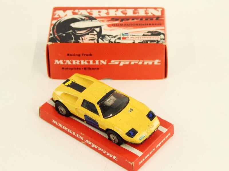 Märklin Sprint race car set en toebehoren