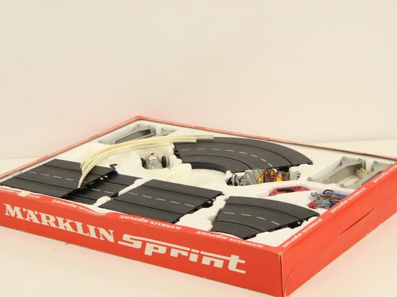 Märklin Sprint race car set en toebehoren