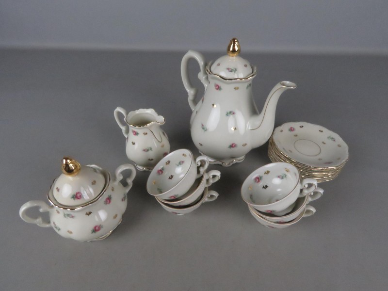 Vintage koffieservies - Mitterteich Bavaria