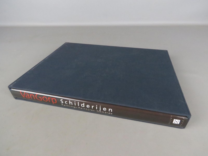 Hardcover boek schilderijen van "Van Gorp"