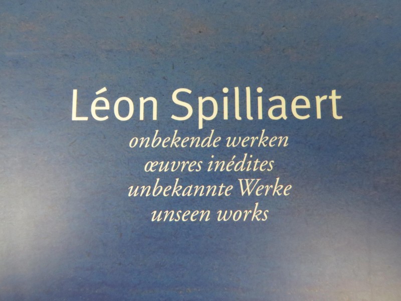 Hardcover boek "Léon Spilliaert - onbekende werken"