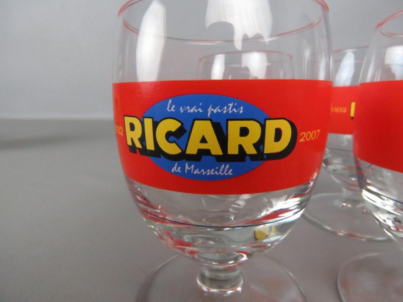 Lot Ricard glazen