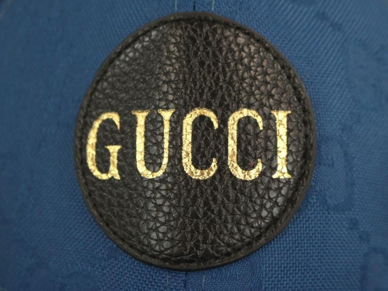 Off the grid pet met logoprint, gemerkt Gucci