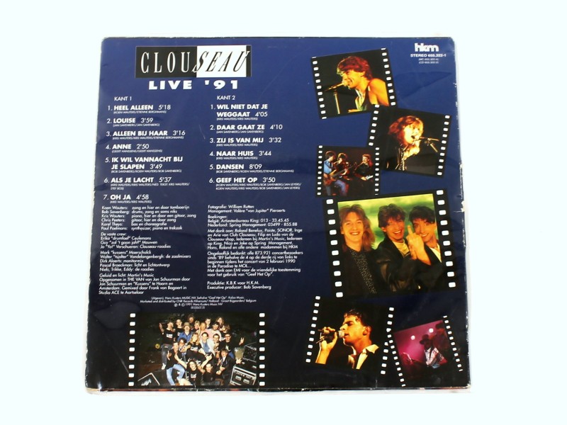 Clouseau - Live '91 LP