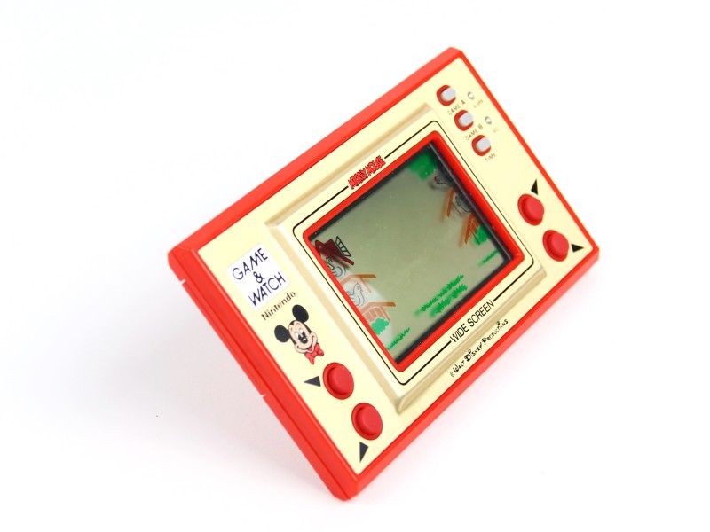 Mickey Mouse Nintendo Game & Watch Gold