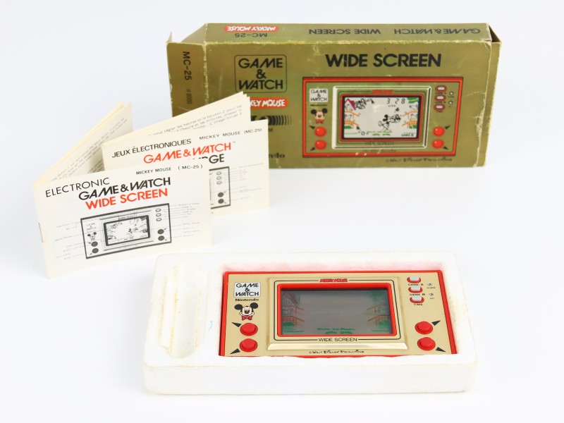 Mickey Mouse Nintendo Game & Watch Gold