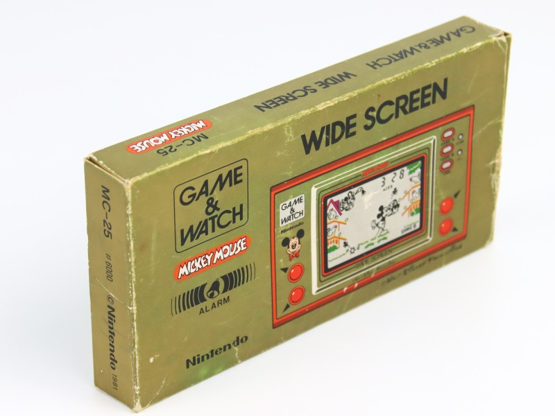 Mickey Mouse Nintendo Game & Watch Gold