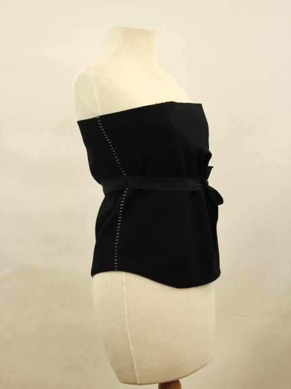 Mooie bustier of tube top, gemerkt Natan knitwear