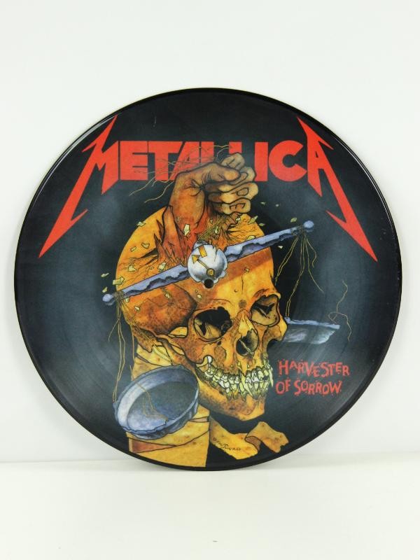 3 losse Metallica Picture Vinyl platen