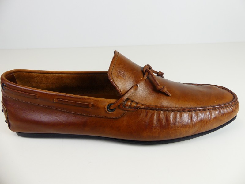 Tod's Loafers bruin herenschoen  maat 9,5