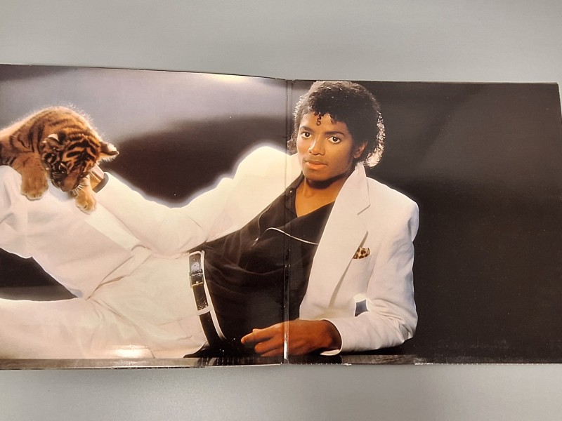 2 Lp’s van Michael Jackson