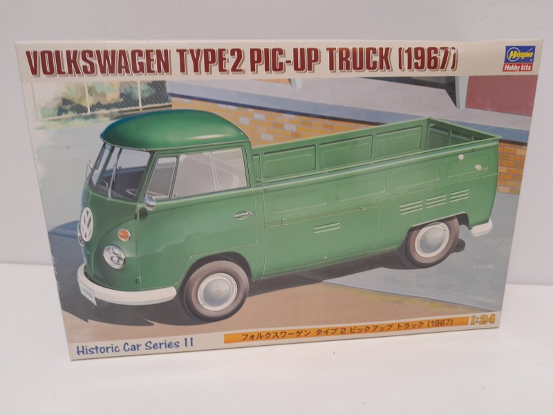 Miniatuur bouwset: Volkswagen type 2 Pic-up Truck (1967)