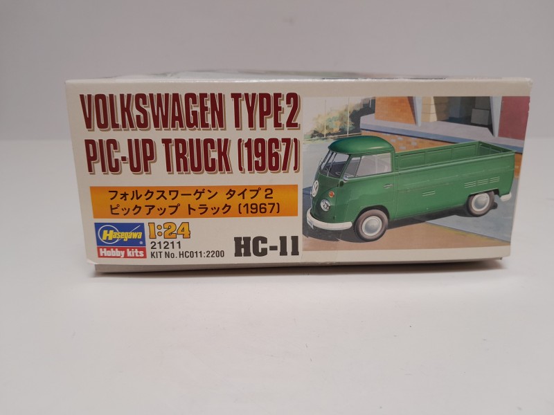 Miniatuur bouwset: Volkswagen type 2 Pic-up Truck (1967)