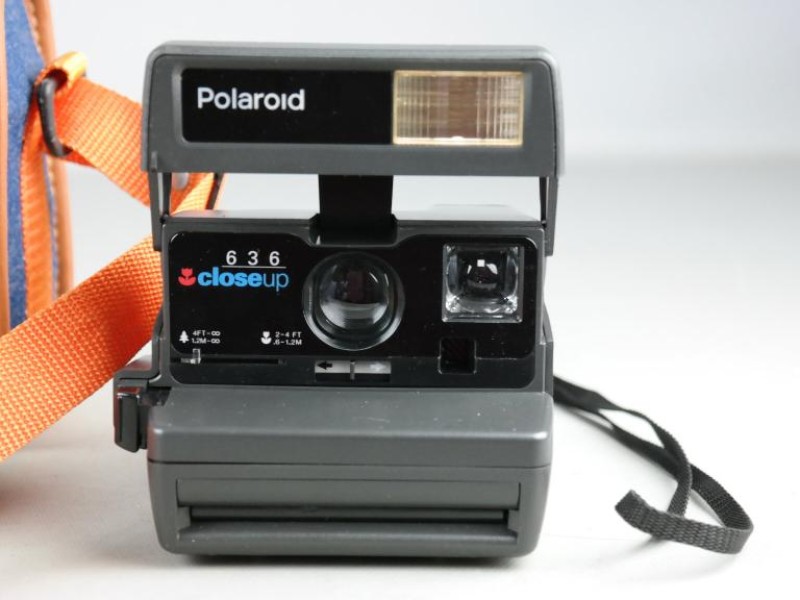 Vintage polaroid camera