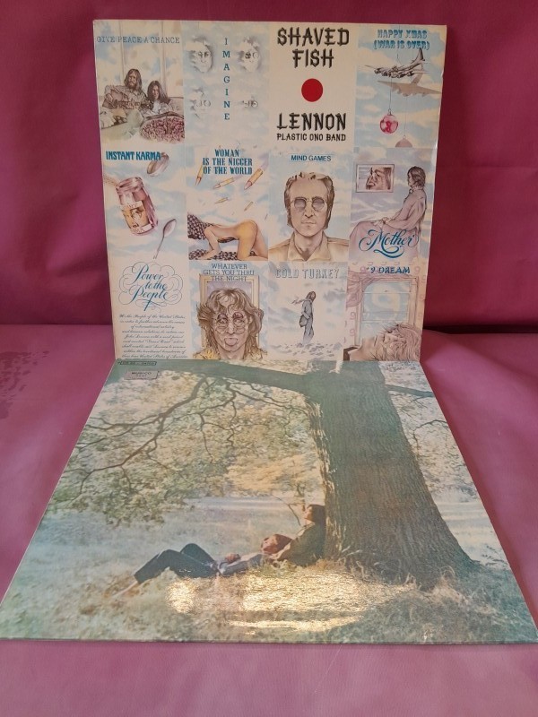 2 LP's: Lennon plastic ono band.