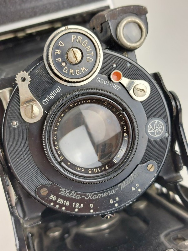 Welta Perle vouwcamera uit 1930