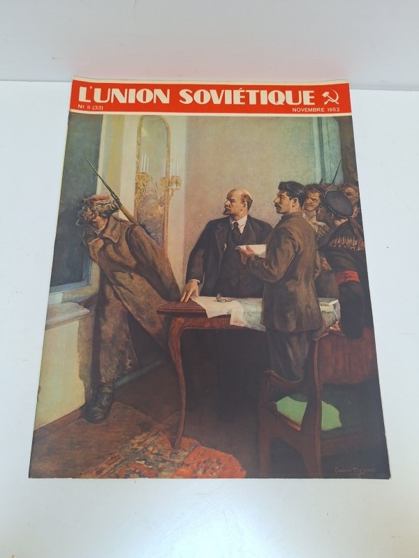 Lot tijdschriften: L'Union Soviétique - jaren '50