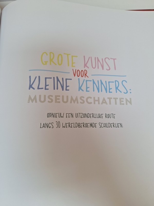 Boek: Grote kunst voor kleine kenners: Museumschatten