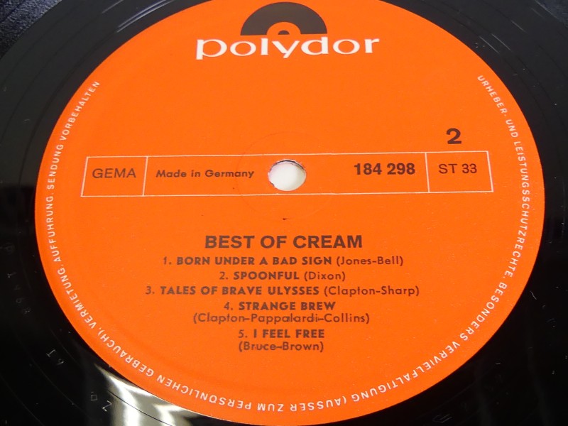 Cream - Best Of Cream (LP) + Royal Albert Hall May 2005/2Dv