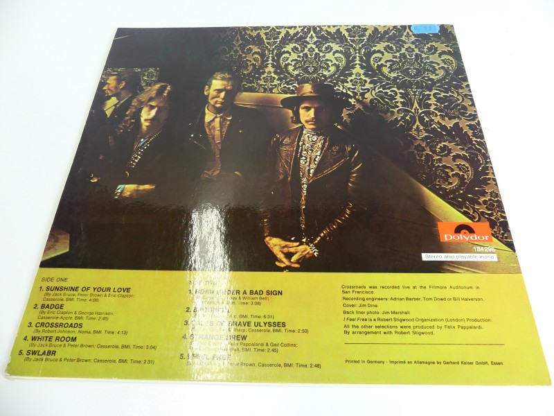 Cream - Best Of Cream (LP) + Royal Albert Hall May 2005/2Dv