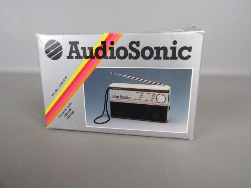 AudioSonic TK-305F Slim Radio (getest en werkt)
