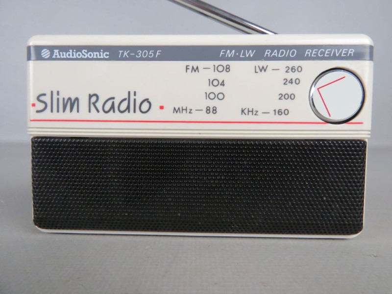 AudioSonic TK-305F Slim Radio (getest en werkt)