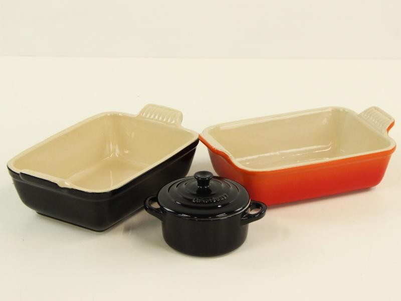 Leuke set van 3 oven schotels - Le Creuset