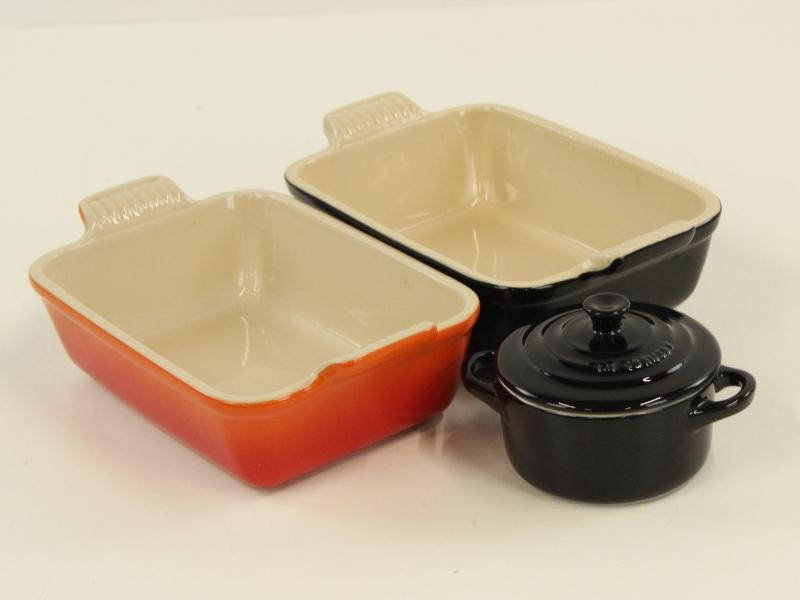 Leuke set van 3 oven schotels - Le Creuset