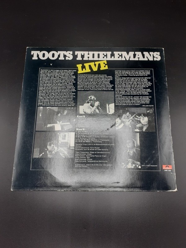 2 LP's Toots Thielemans (1 gesigneerd)