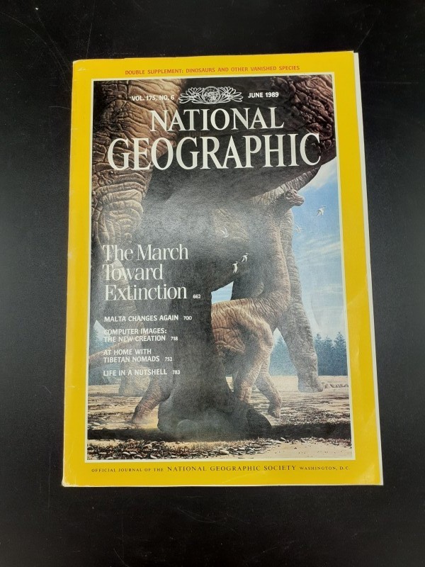 National Geographic magazines 1989 (pakket 6)