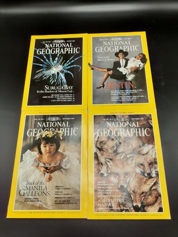 National Geographic magazines 1990-1991 (pakket 7)