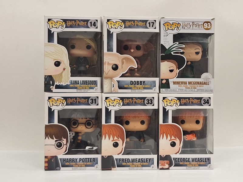 Harry Potter 6 stuks Vinyl Figure Funko