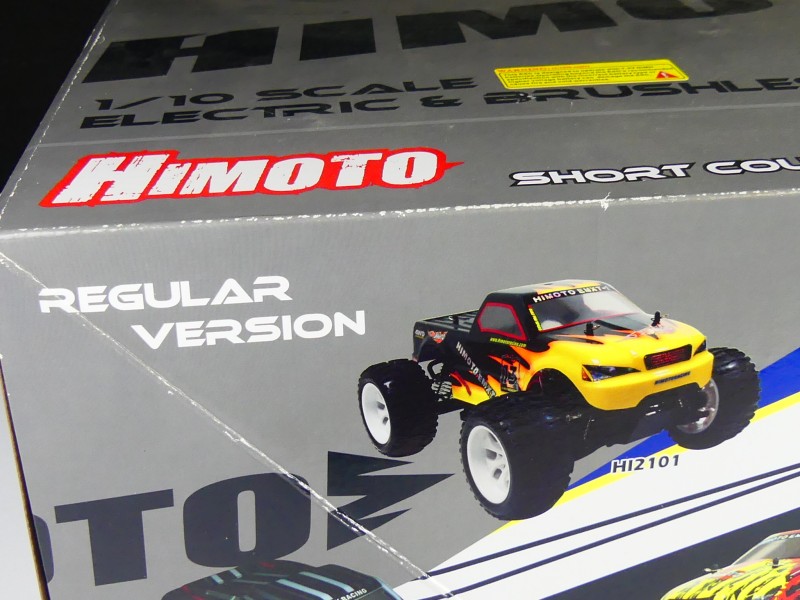 Himoto 1:10 Off-Road 4x4 Truck afstandbediening in doos