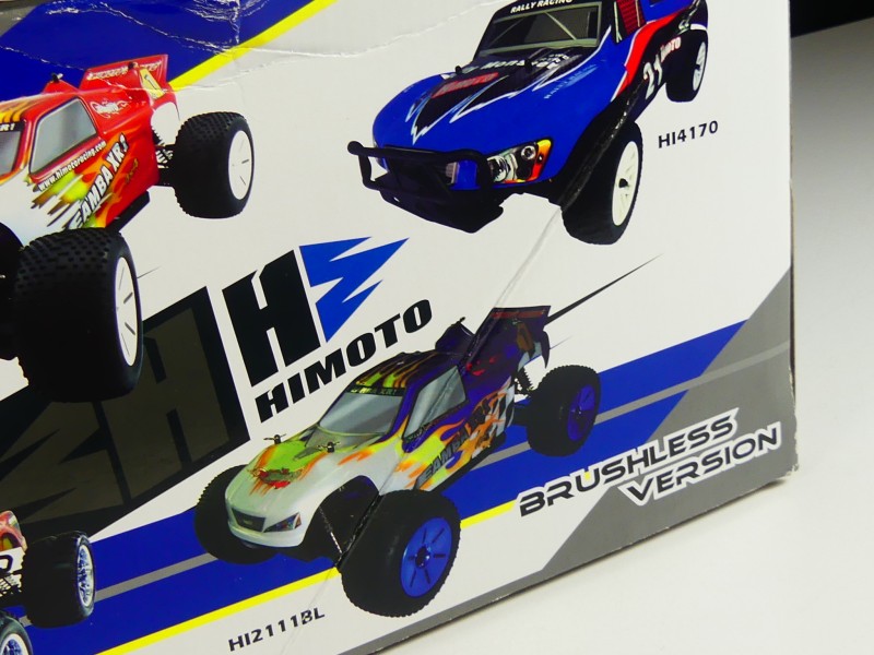 Himoto 1:10 Off-Road 4x4 Truck afstandbediening in doos